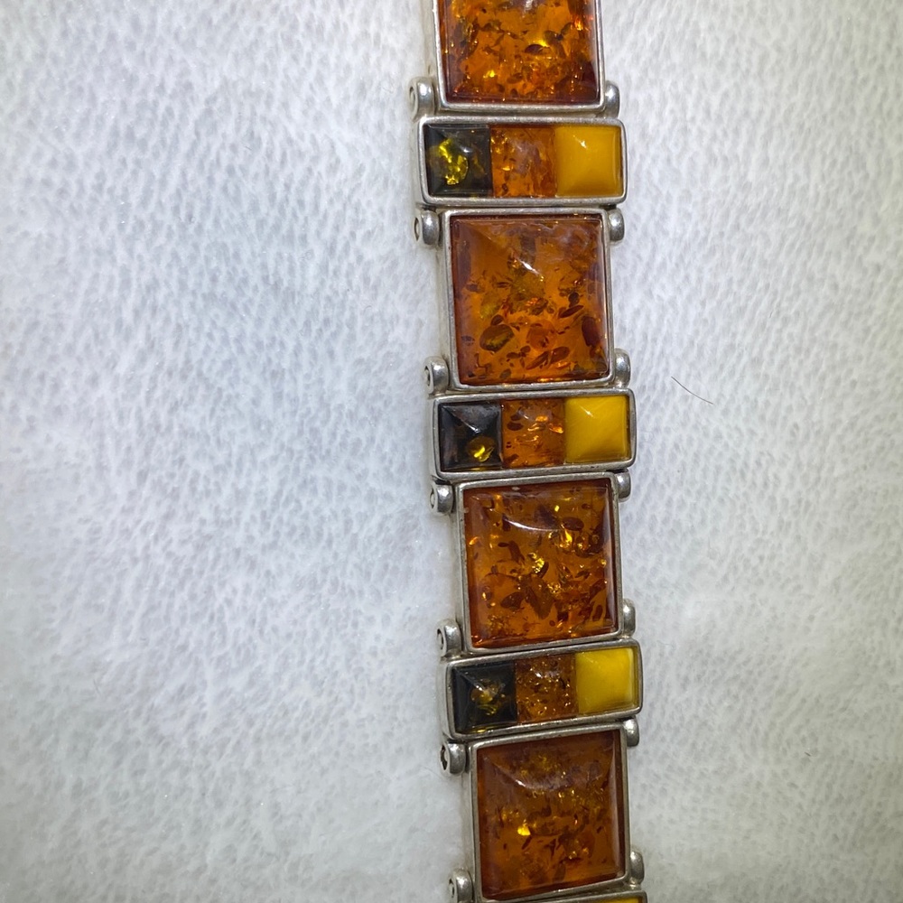 Retro Amber Bracelet